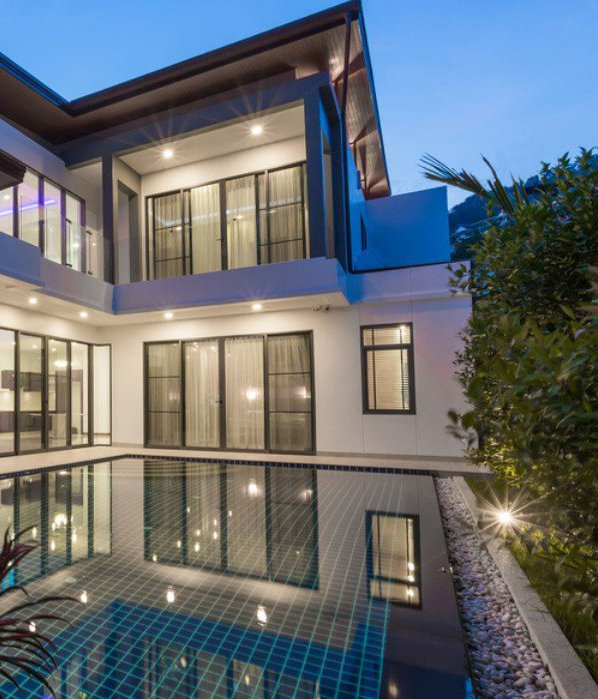 Luxury house interior